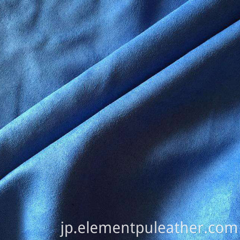 Elegent blue microfiber